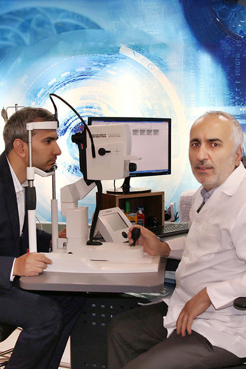 علاج العيون في إيران على يد الدكتور نصر